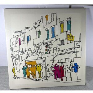 TOM FRAZIER  IKEA LYSING Canvas "Street Scene"‎ Graffiti Contemporary Art